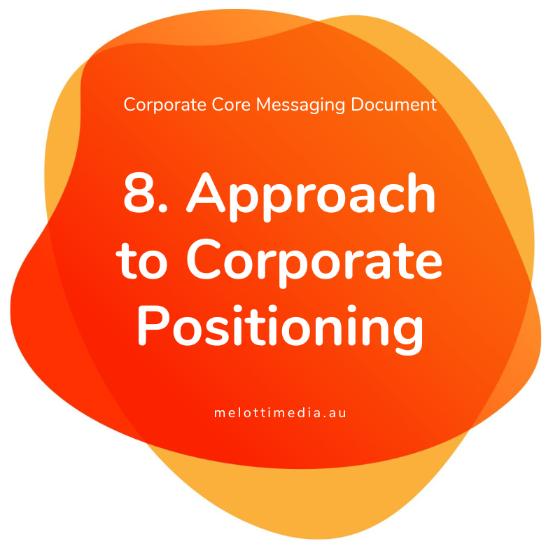 Corporate positioning 1