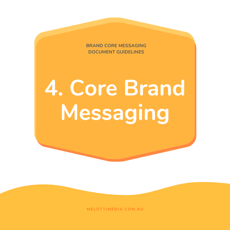 MM 4. Core Brand Messaging